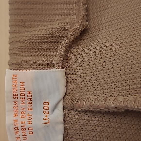 Vtg 1970s Fairfield Lady Blue and Sand Colored Highwaist Shorts(2) ILGWU Stamped - Picture 4 of 15